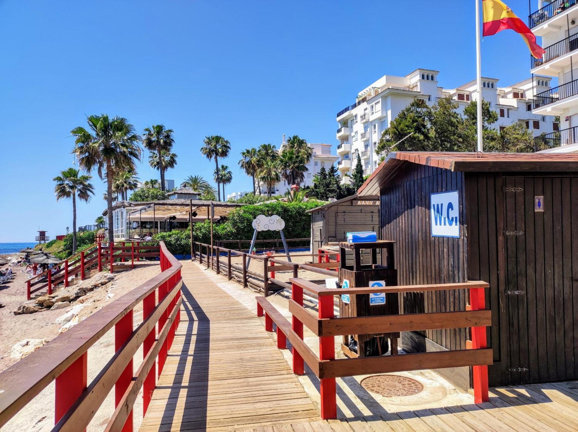 Apartamento Mar Azul, Primera Linea De Playa Ситио-де-Калаонда Экстерьер фото